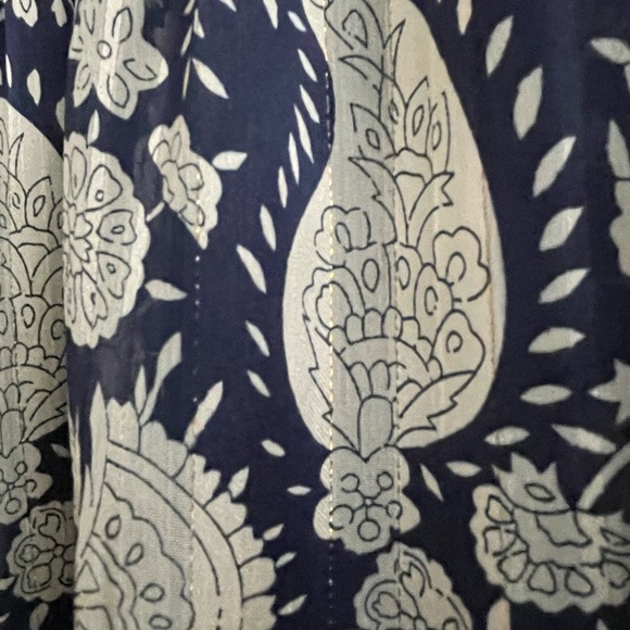 Melloday Women's Size 1X Paisley Lurex Tunic Dress NWOT - Picture 4 of 9